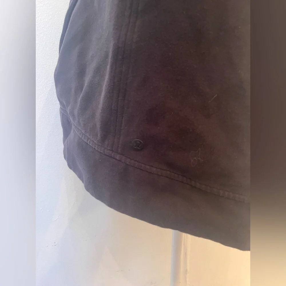 Lululemon Kangaroo Pocket Pullover Hoodie Black Size 6